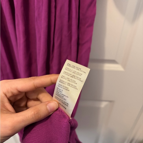 Free People Wedgewood Maxi Dress in Orchid Pavillion Size Medium Z209-34 - Picture 11 of 12